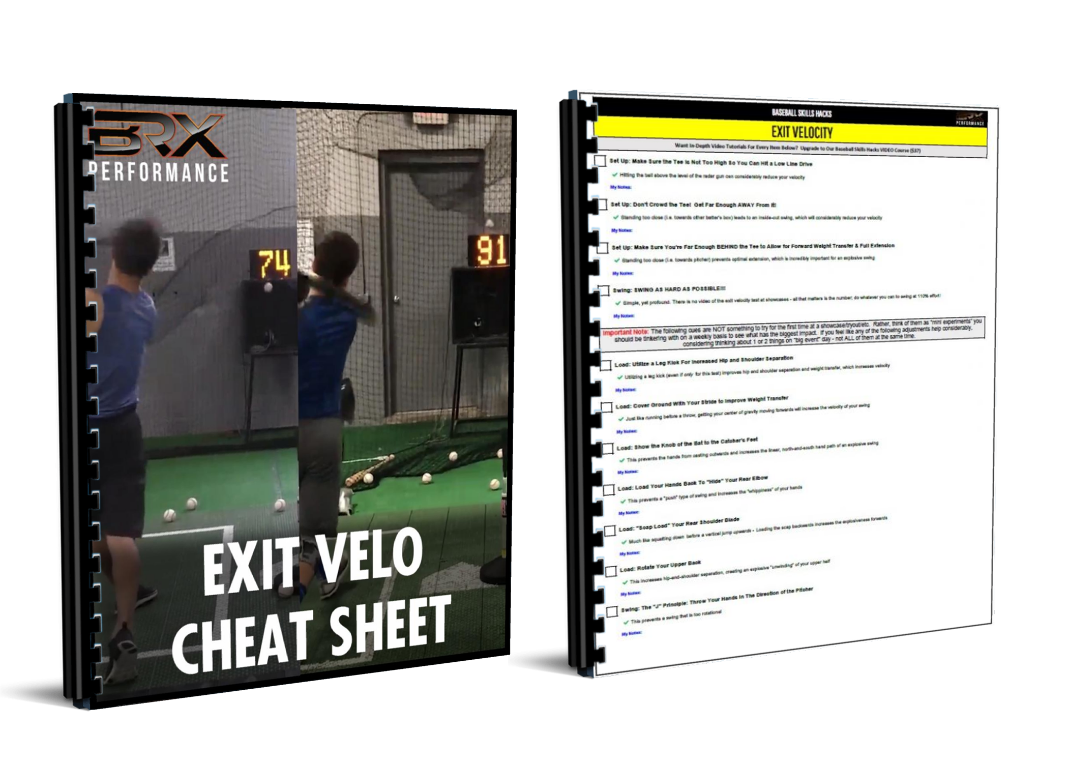 Exit Velocity Cheat Sheet